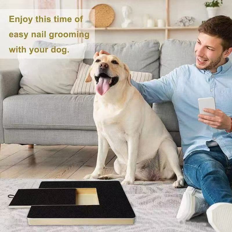 Wooden Dog Scratching Board