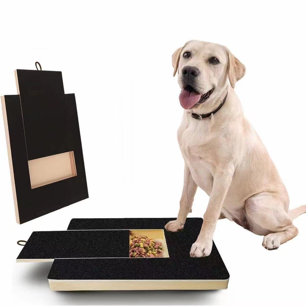 Wooden Dog Scratching Board