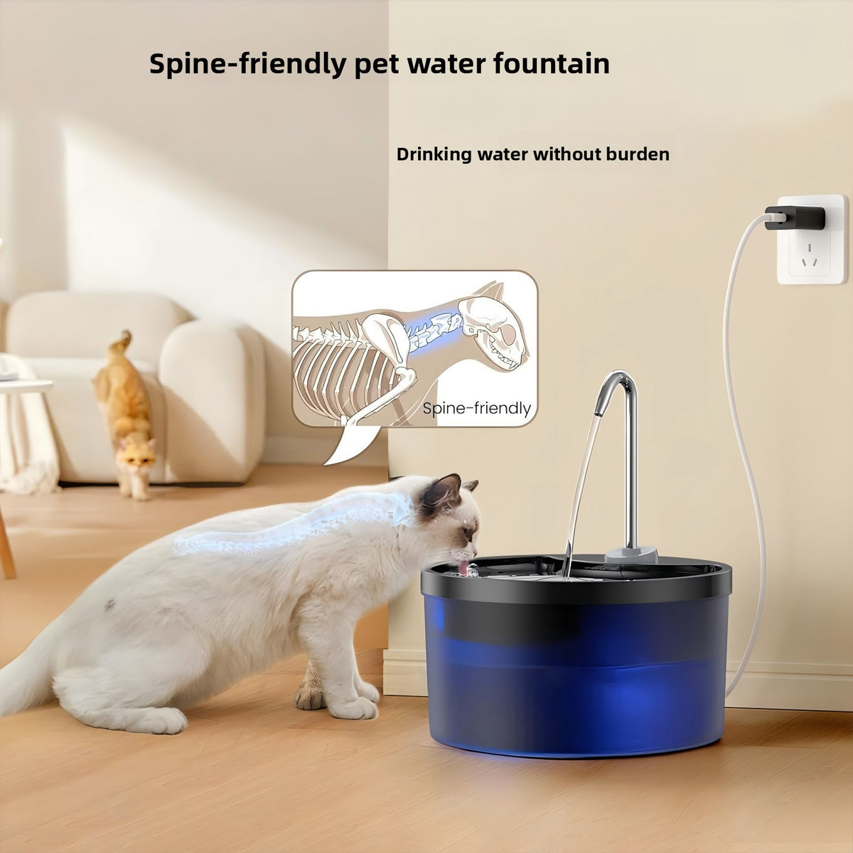 Automatic Circulating Cat Water Dispenser